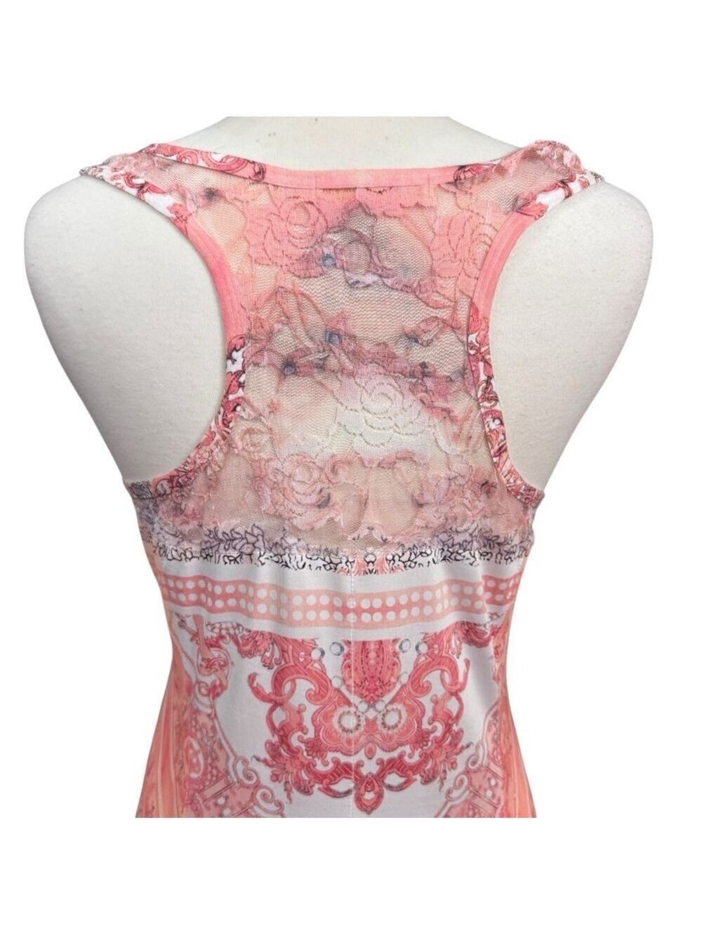 Simply Couture Dress Size L Pink Sleeveless - Picture 6 of 10